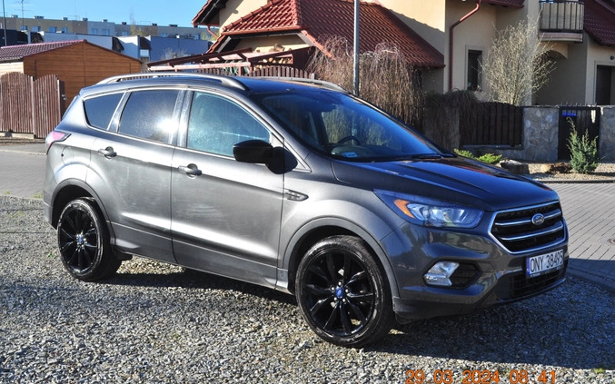 Ford Escape cena 62000 przebieg: 82000, rok produkcji 2019 z Nysa małe 46